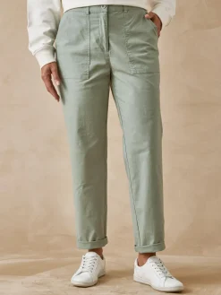 Femme Daxon Pantalon 7/8ème en toile extensible
