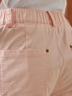 Femme Daxon Pantalon 7/8ème en toile extensible