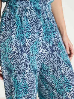 Femme Daxon Pantalon 7/8ème large plissé permanent