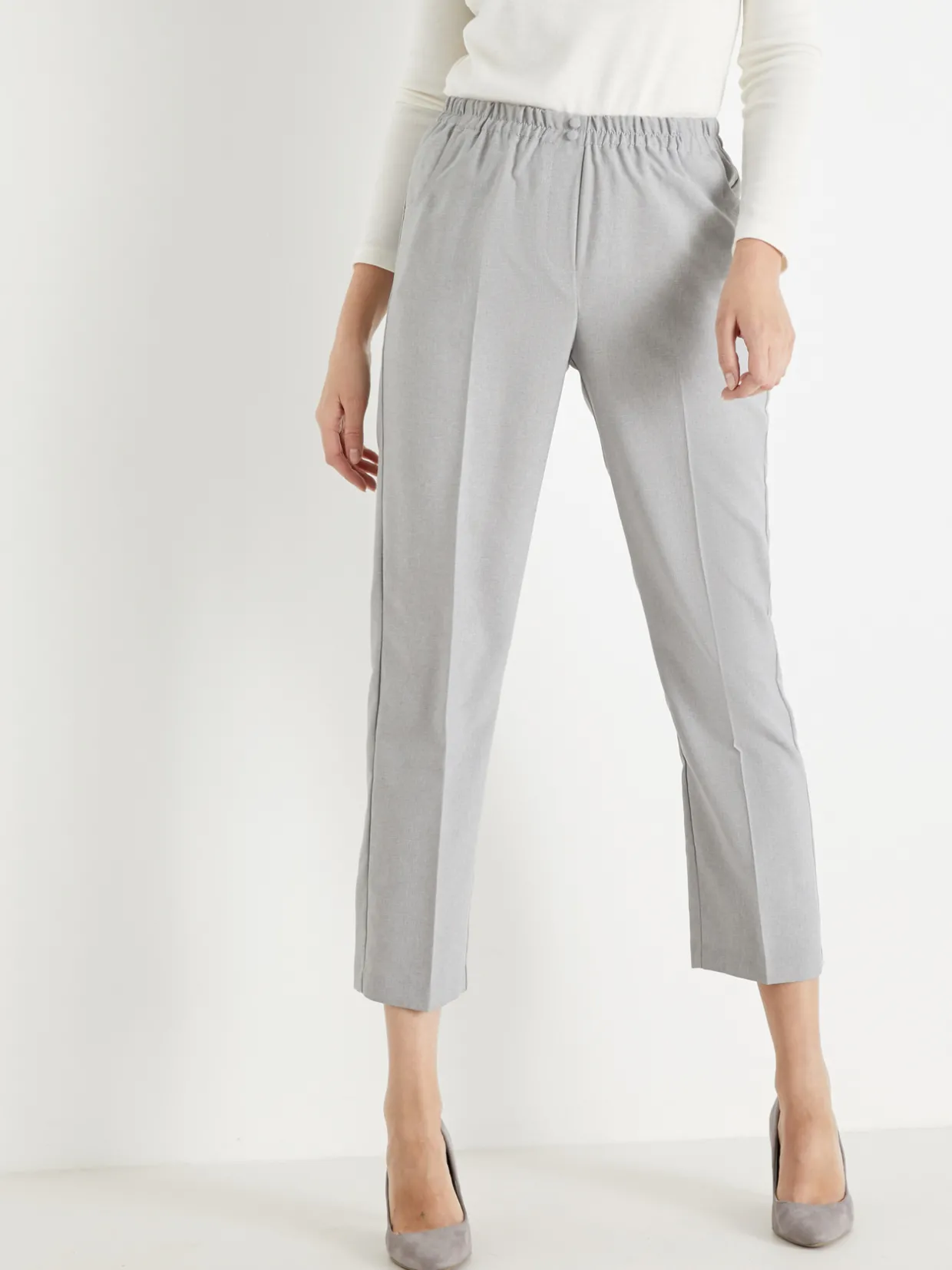 Femme Daxon Pantalon 7/8ème élastiqué