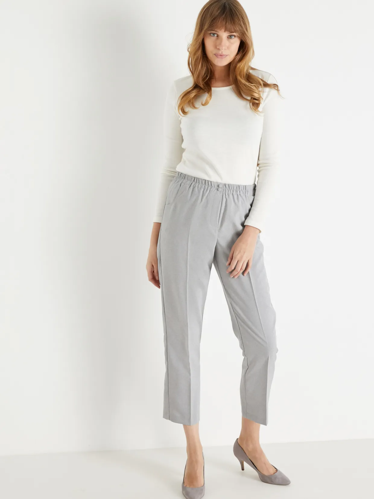 Femme Daxon Pantalon 7/8ème élastiqué