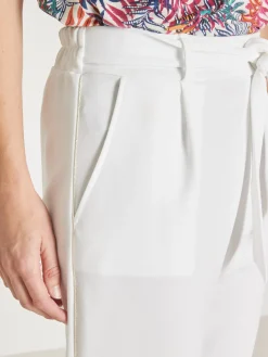 Femme Daxon Pantalon raccourci élastiqué