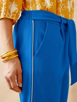 Femme Daxon Pantalon raccourci élastiqué