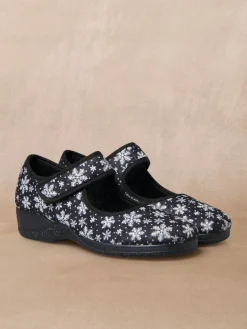 Femme Pédiconfort Pantoufles ballerines à scratch