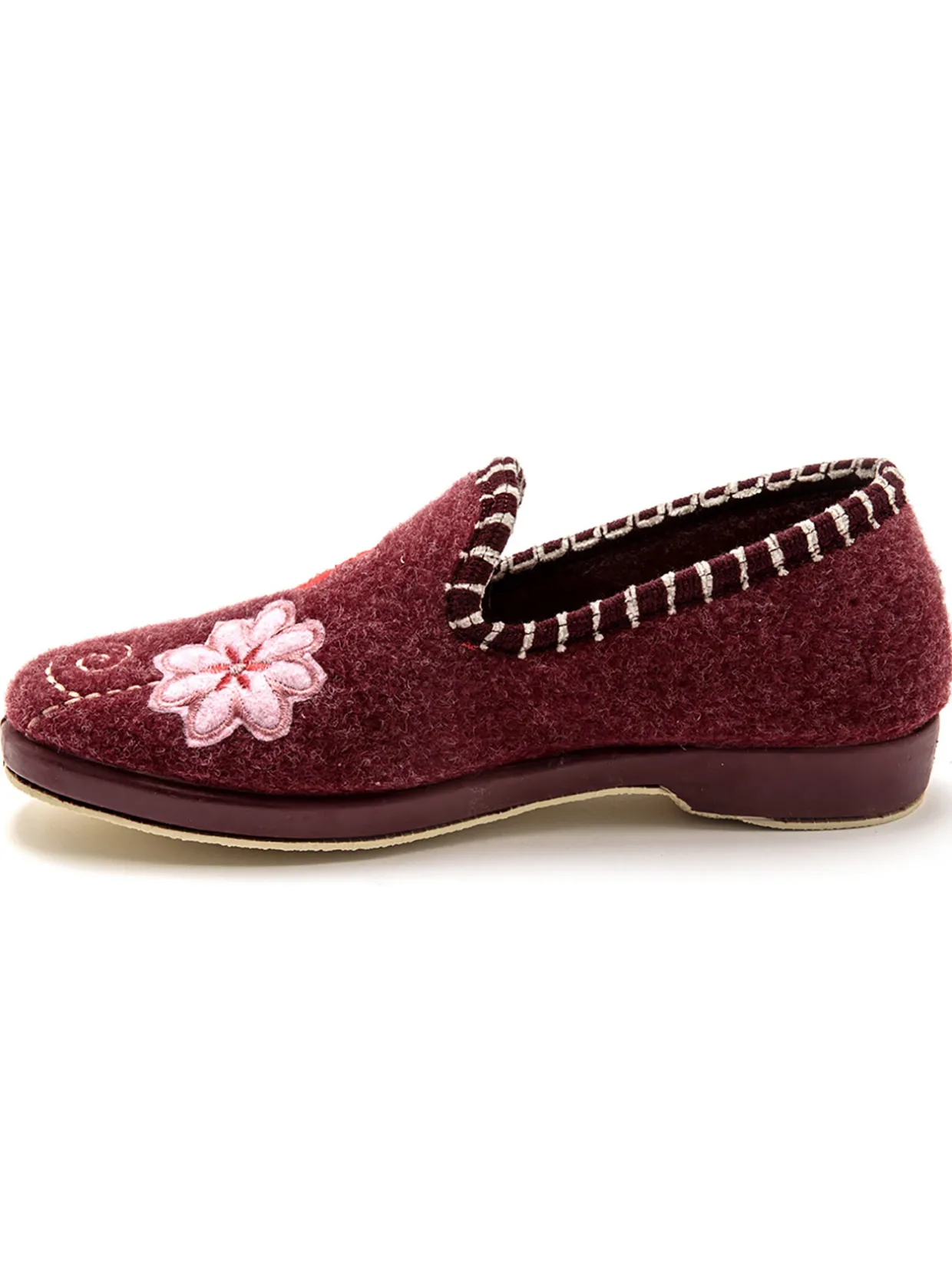 Femme Pédiconfort Pantoufles brodées
