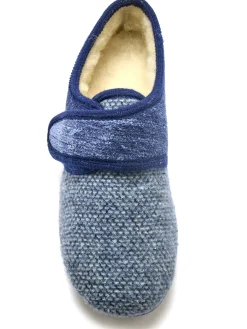 Femme Pédiconfort Pantoufles fourrées laine