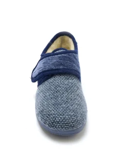 Femme Pédiconfort Pantoufles fourrées laine