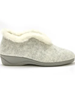 Femme Pédiconfort Pantoufles molletonnées