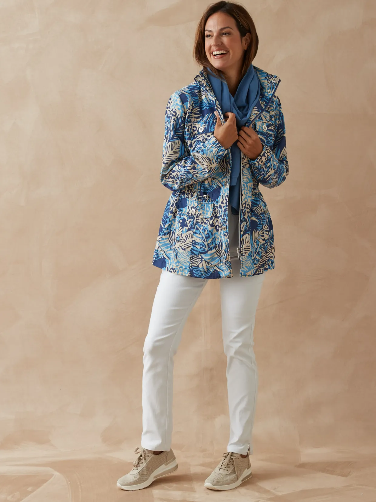 Femme Daxon Parka déperlante à capuche amovible