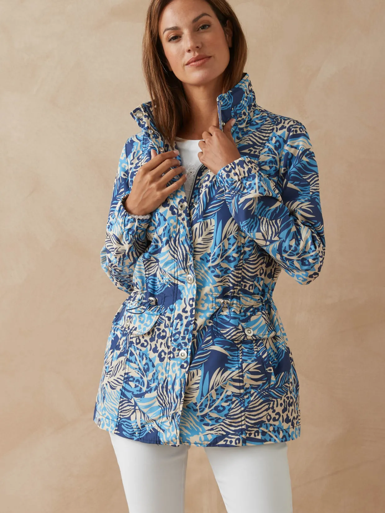 Femme Daxon Parka déperlante à capuche amovible