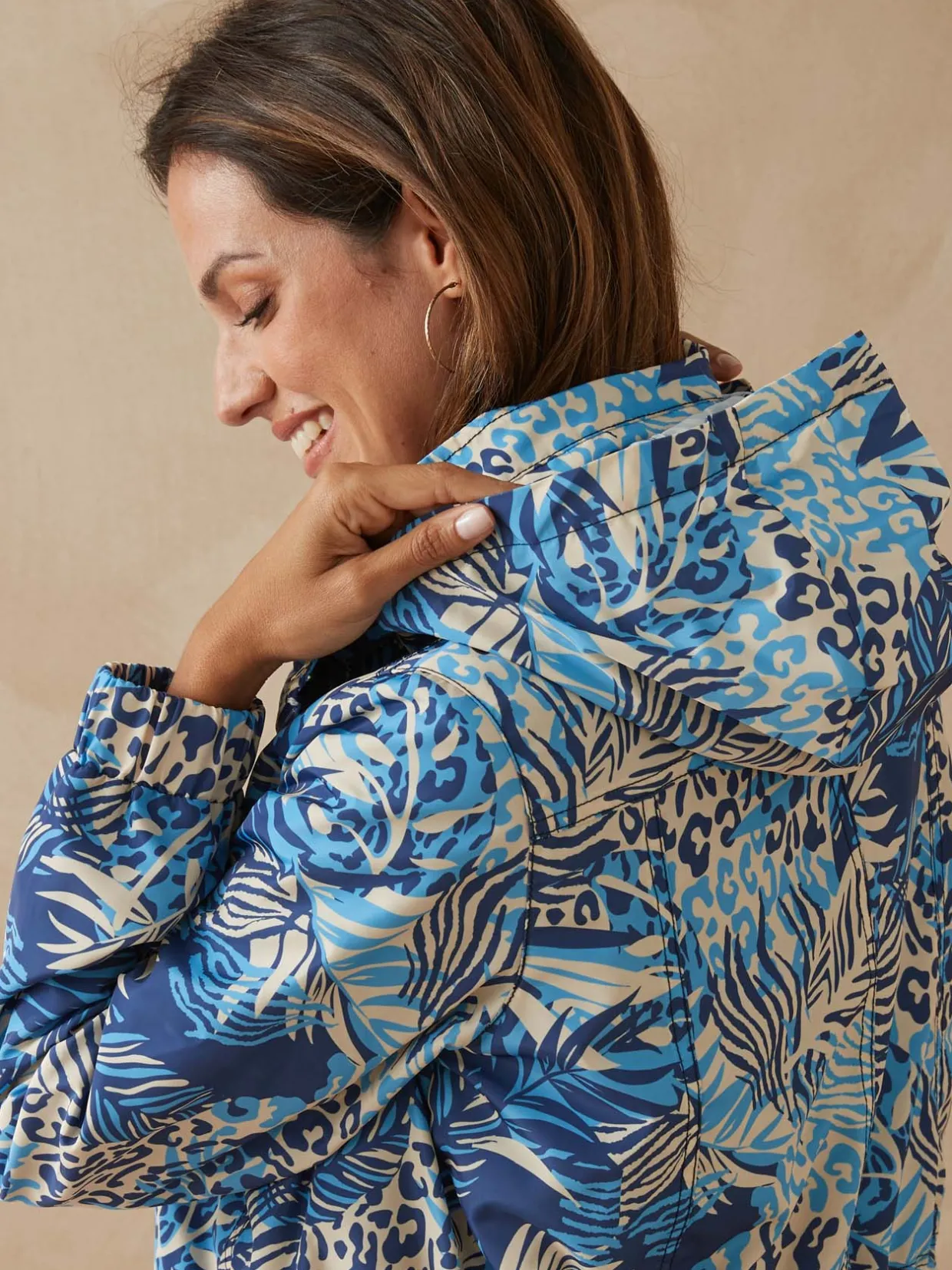 Femme Daxon Parka déperlante à capuche amovible