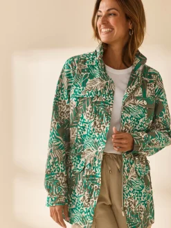 Femme Daxon Parka déperlante à capuche amovible