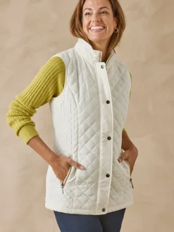 Femme Daxon Parka déperlante matelassée sans manches