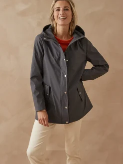Femme Daxon Parka imperméable à capuche