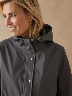 Femme Daxon Parka imperméable à capuche
