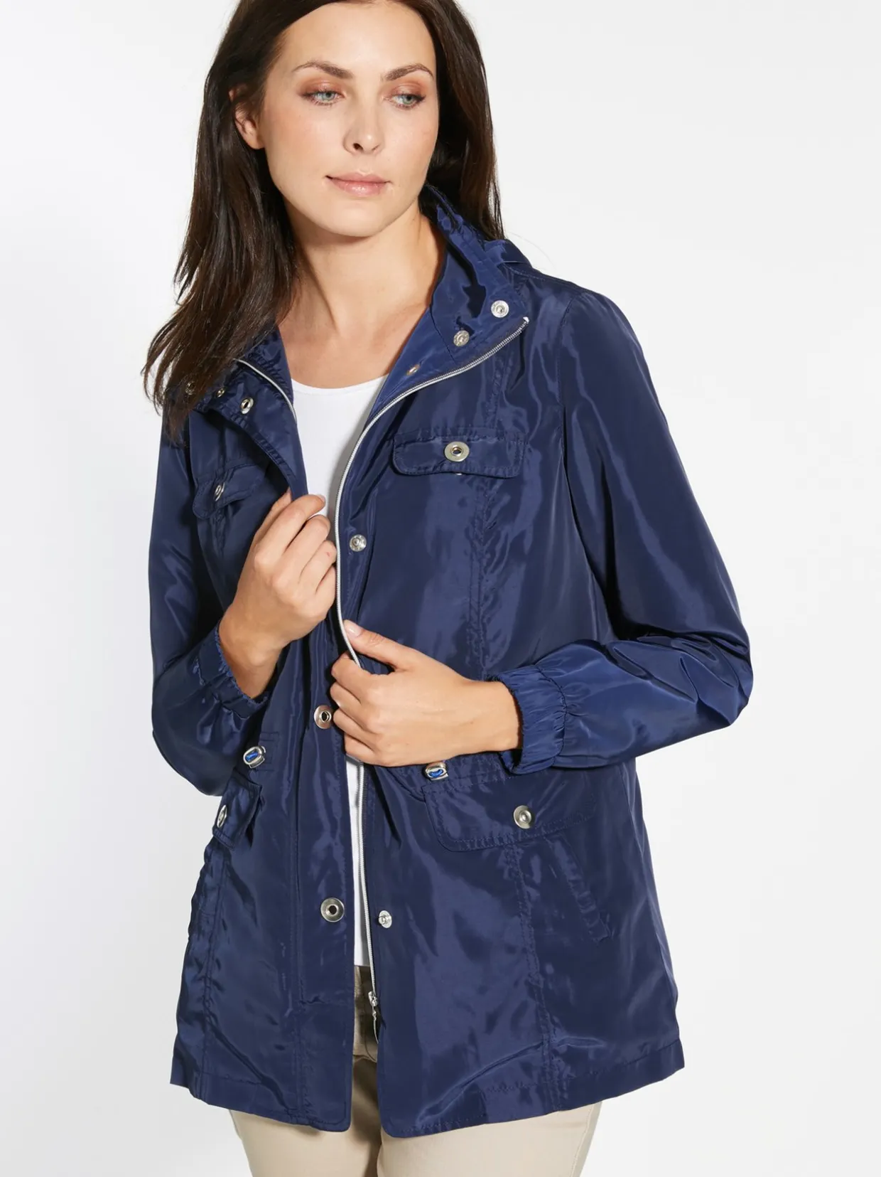 Femme Daxon Parka légère déperlante à capuche