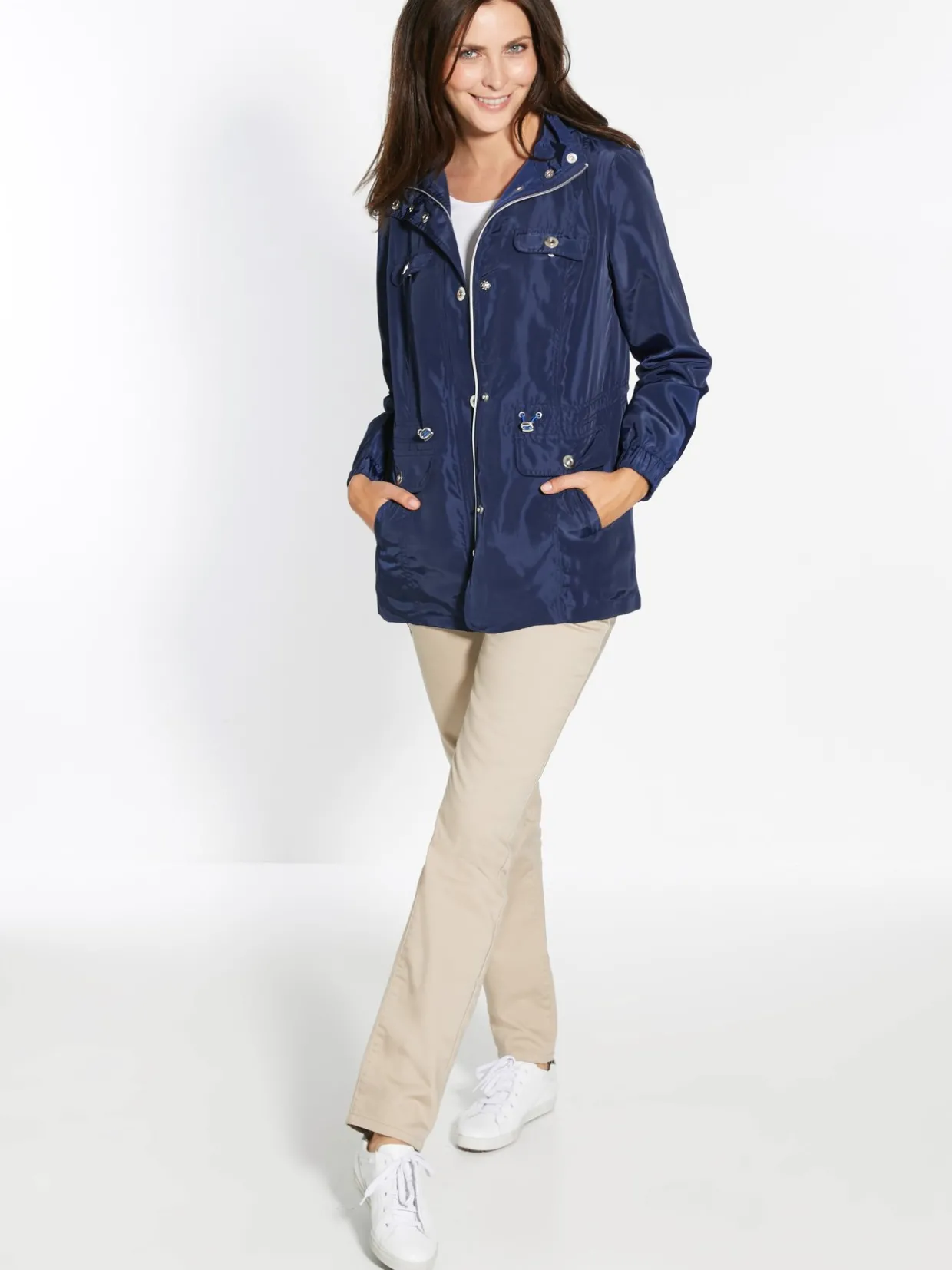 Femme Daxon Parka légère déperlante à capuche