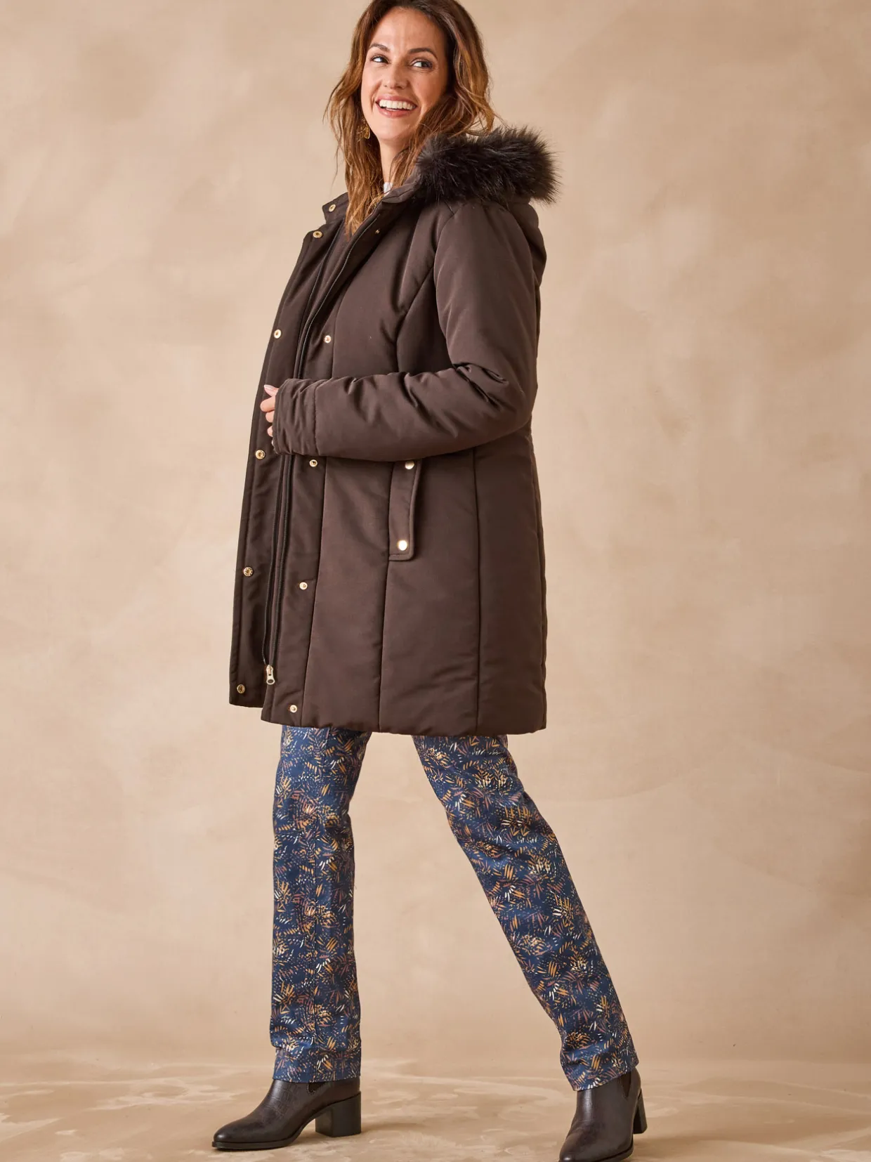 Femme Daxon Parka longue déperlante