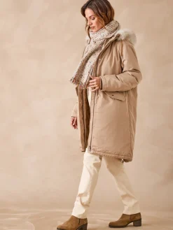 Femme Daxon Parka longue intérieur matelassé