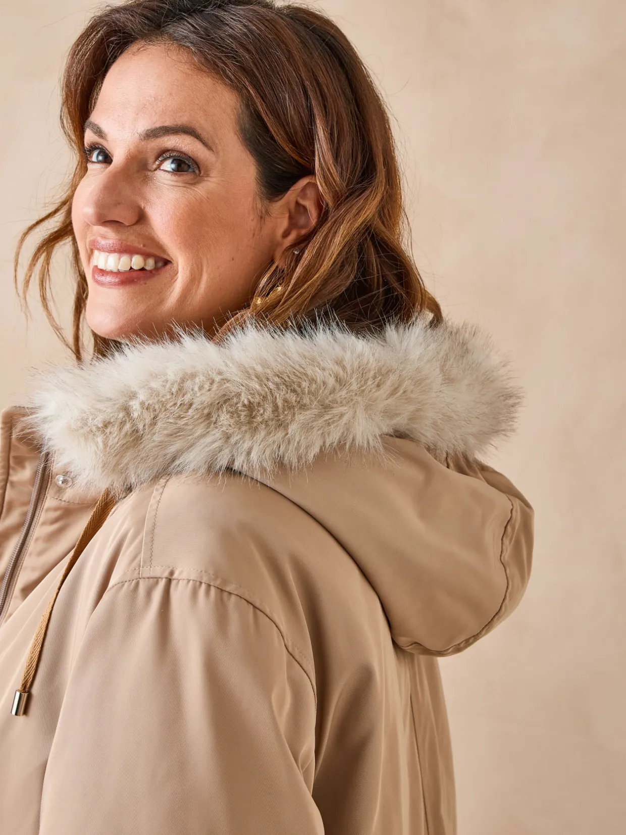 Femme Daxon Parka longue intérieur matelassé