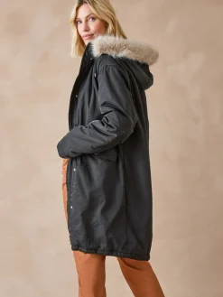 Femme Daxon Parka longue intérieur matelassé