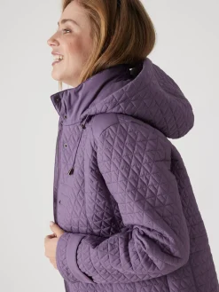 Femme Daxon Parka longue matelassée déperlante