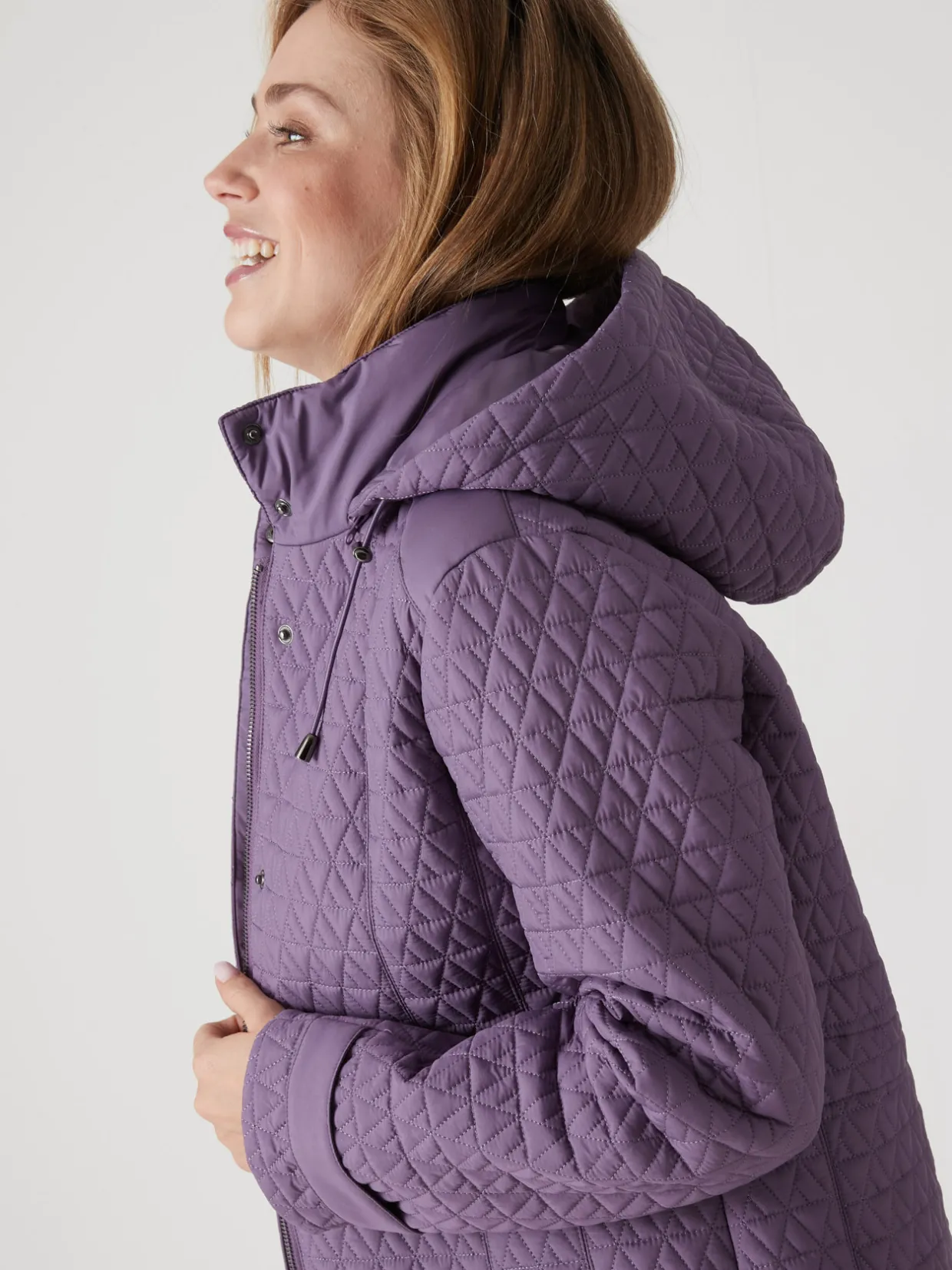Femme Daxon Parka longue matelassée déperlante