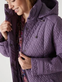 Femme Daxon Parka longue matelassée déperlante