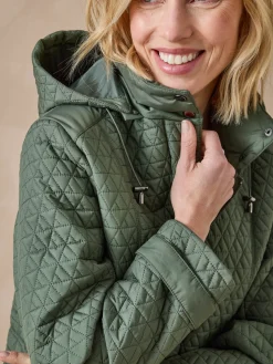 Femme Daxon Parka longue matelassée déperlante