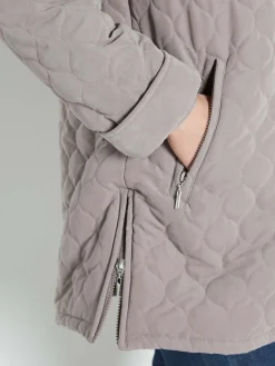 Femme Daxon Parka matelassée courte en microfibre