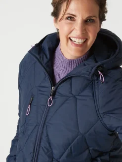 Femme Daxon Parka matelassée doublée polaire