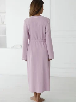 Daxon Peignoir en maille nid d'abeille