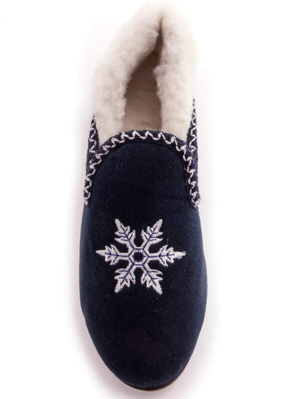 Femme Pédiconfort Poulaines fourrées laine majoritaire