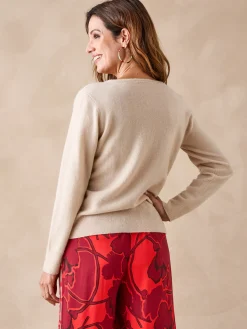 Femme Daxon Pull 100% cachemire