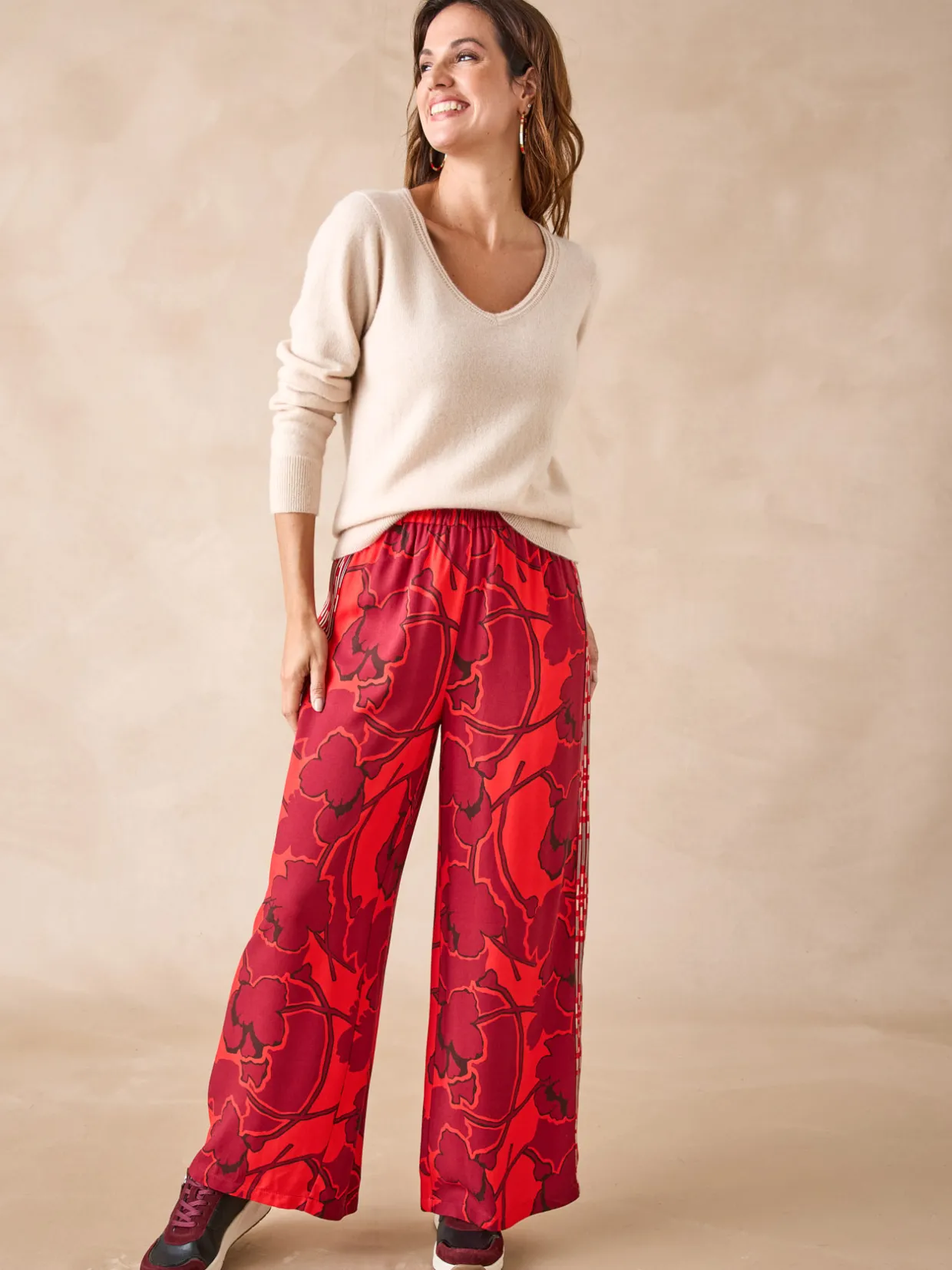 Femme Daxon Pull 100% cachemire