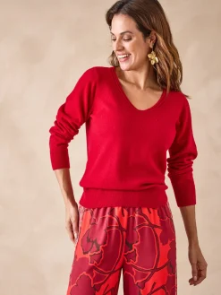 Femme Daxon Pull 100% cachemire