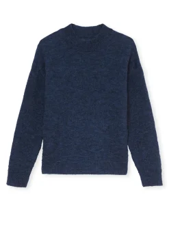 Femme Daxon Pull avec laine et mohair