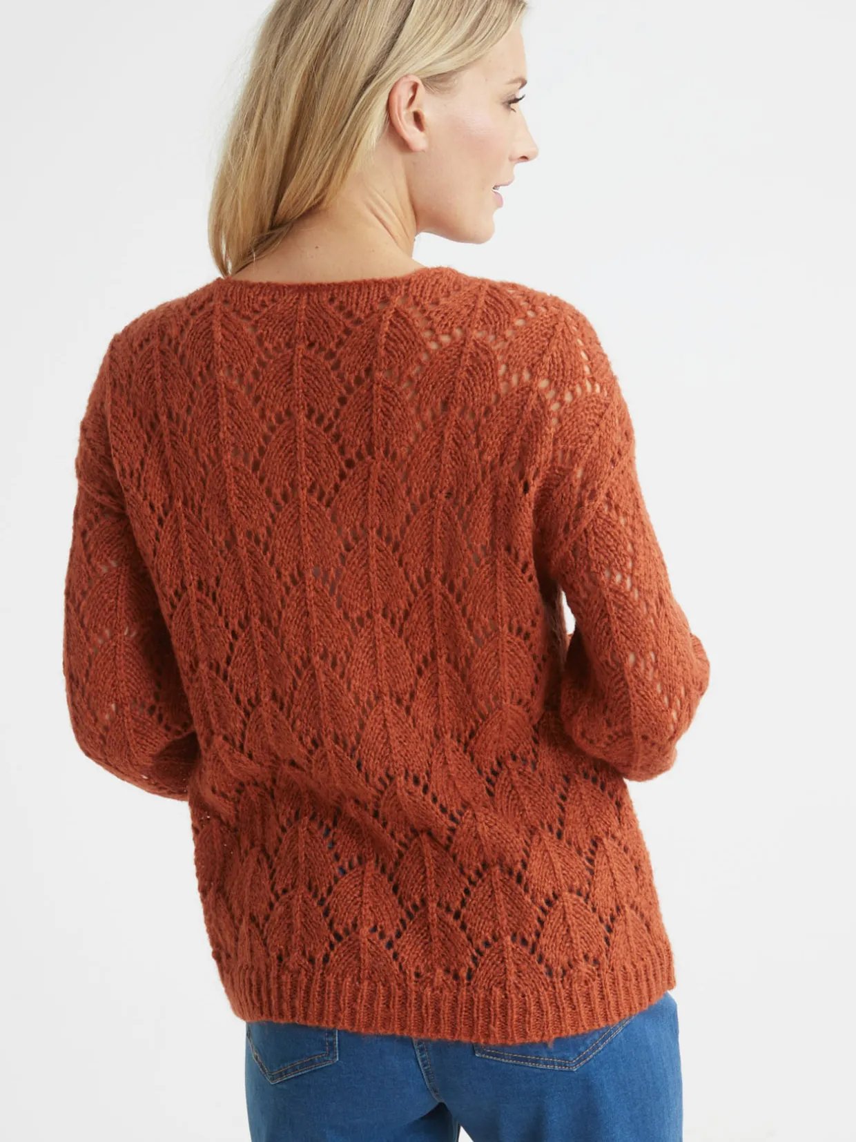 Femme Daxon Pull avec mohair et laine