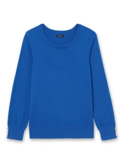 Femme Daxon Pull boutons-bijoux aux manches