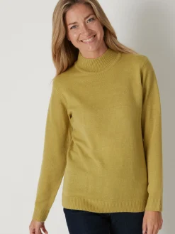 Femme Daxon Pull col montant manches longues