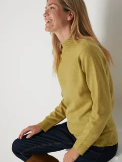 Femme Daxon Pull col montant manches longues