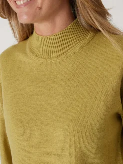 Femme Daxon Pull col montant manches longues