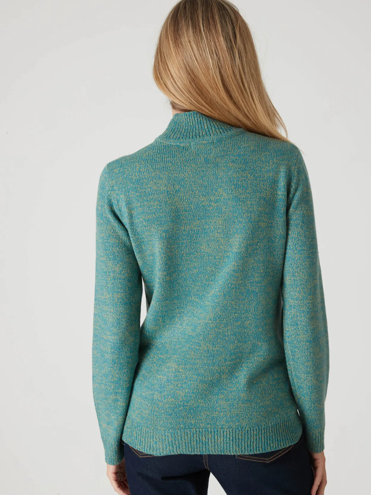 Femme Daxon Pull col montant manches longues