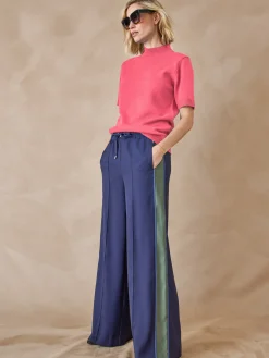 Femme Daxon Pull col montant manches courtes