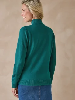 Femme Daxon Pull col montant manches longues