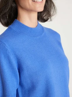 Femme Daxon Pull col montant manches courtes