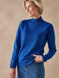 Femme Daxon Pull col montant manches longues