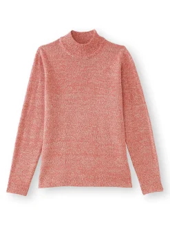 Femme Daxon Pull col montant manches longues