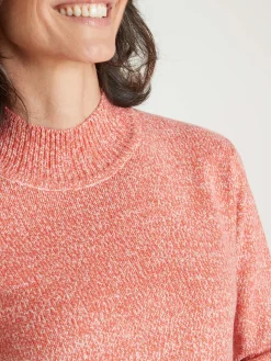 Femme Daxon Pull col montant manches longues