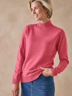 Femme Daxon Pull col montant manches longues